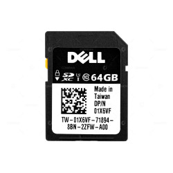 1X6VF DELL 64GB IDRAC VFLASH C10 SDXC SD CARD MODULE
